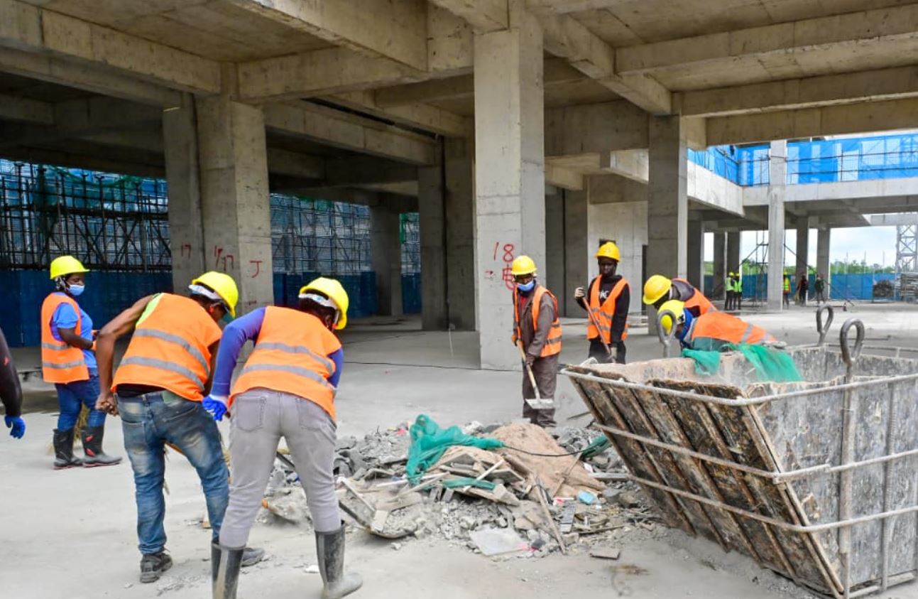 President Inspects Bomas International Convention Complex - Live