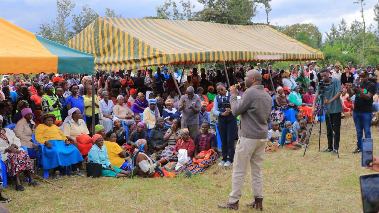 Muranga County Governor Irungu Kangata Commissions Kayole Smart City Project