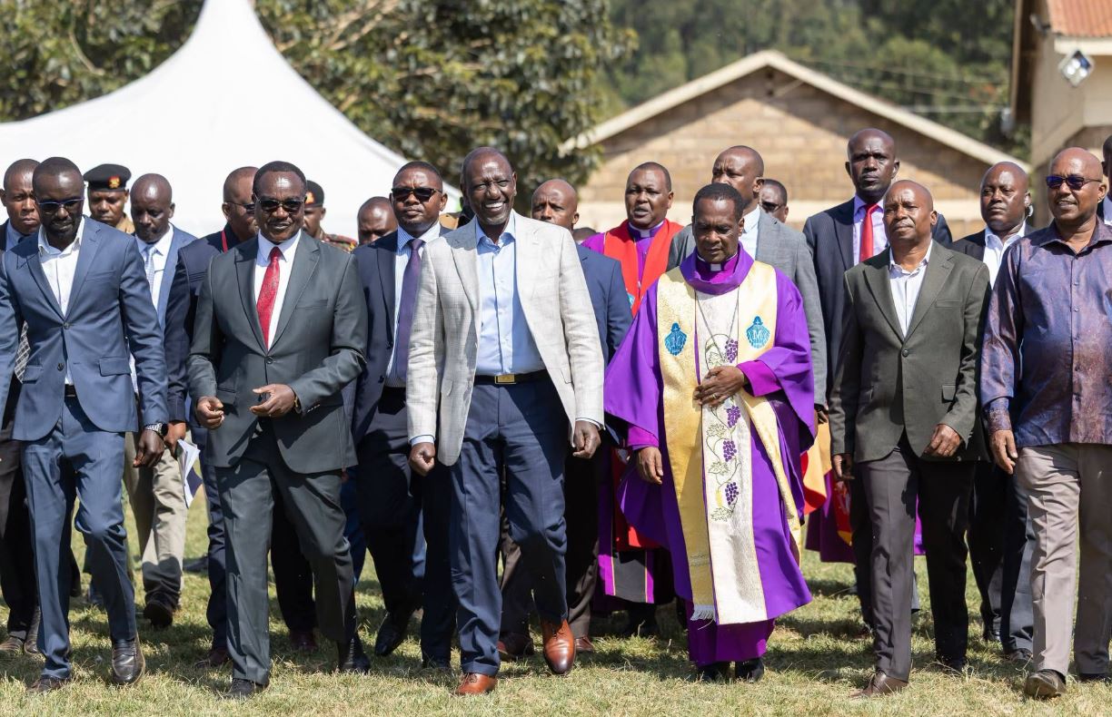 President William Ruto at 60th anniversary Burieruri Boys Senior School