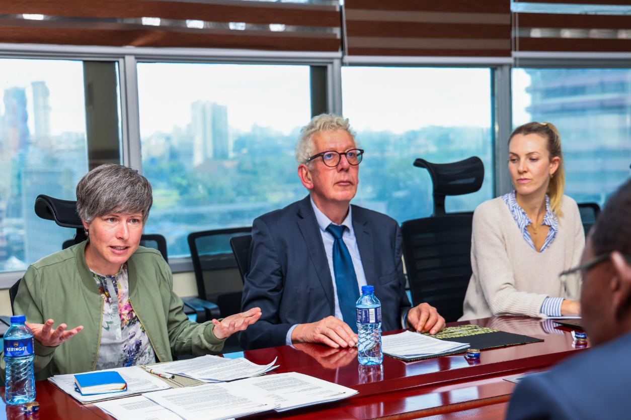 Dr Chris Kiptoo  Meeting with Maren Kneller Head of Development Cooperation at the German Embassy - Image 4
