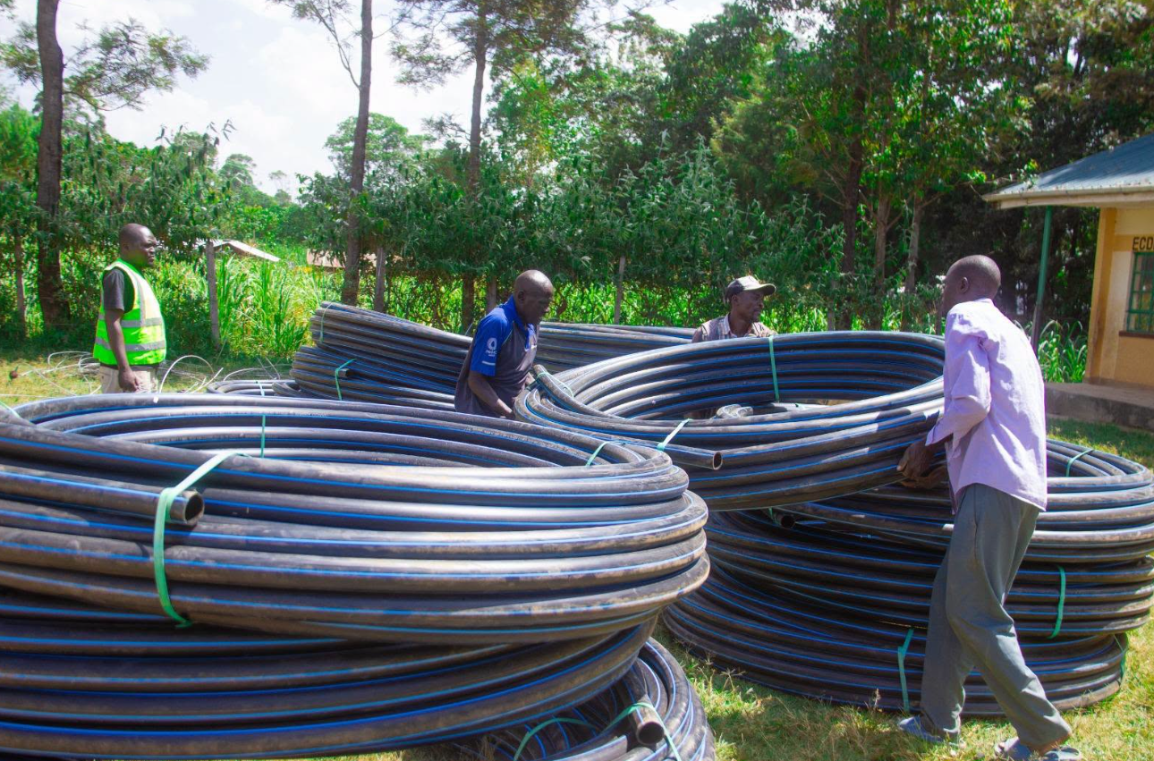 FLLoCA Delivers Water Pipes for Isukha East Last-Mile Water connectivity  Project - Image 2
