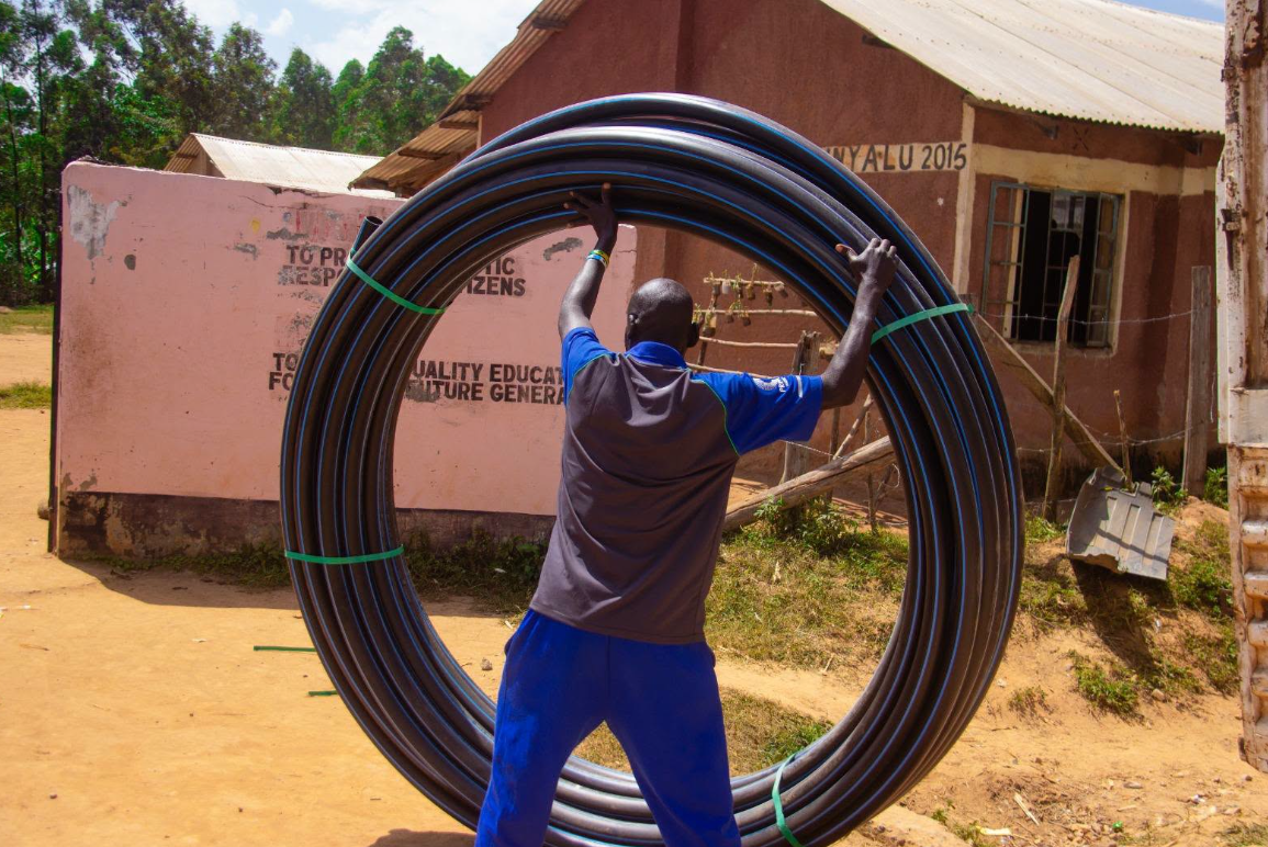 FLLoCA Delivers Water Pipes for Isukha East Last-Mile Water connectivity  Project - Image 1