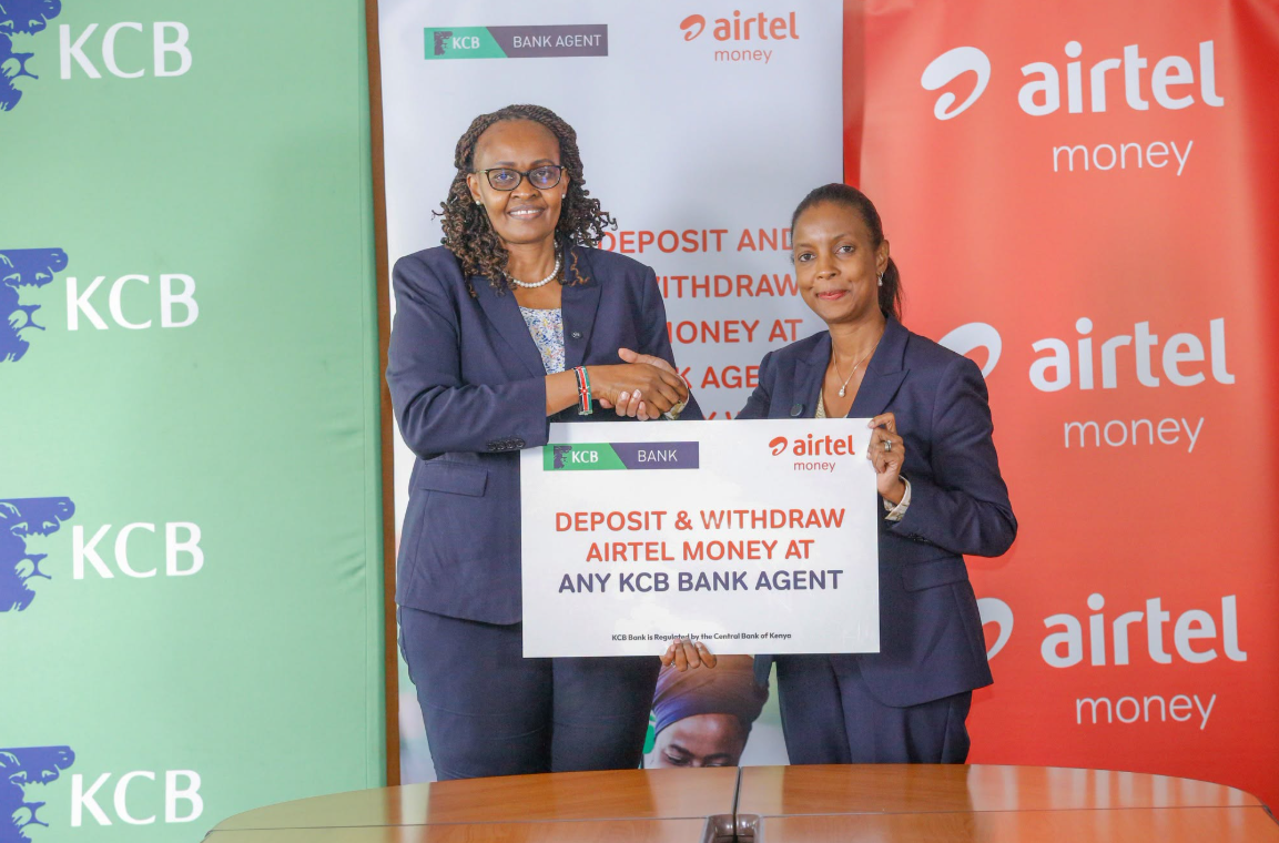 KCB Bank and Airtel Kenya Partner to Expand Airtel Money Cash Access Network - Image 1