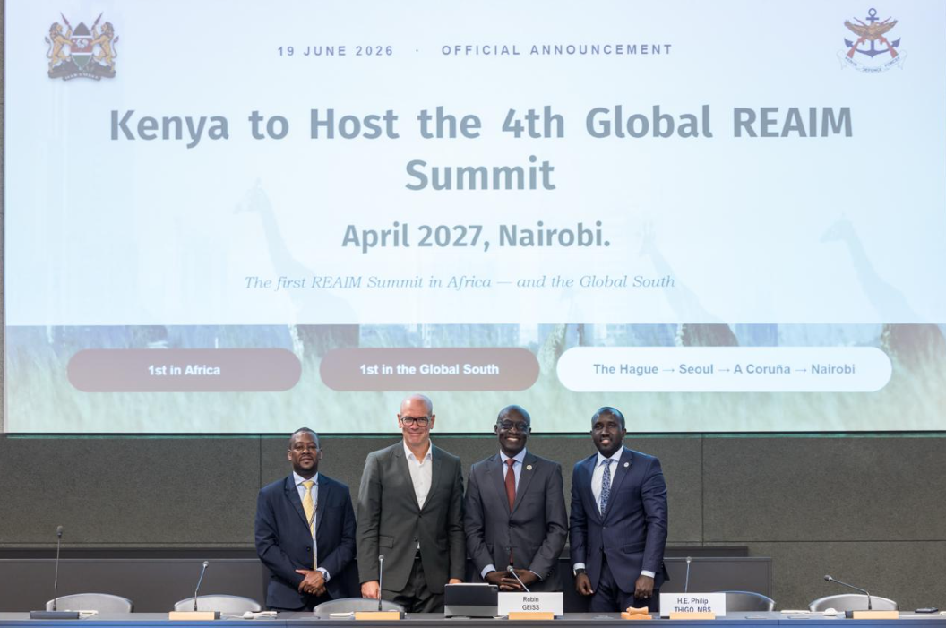 Kenya to Host Responsible AI in the Military Summit 2027