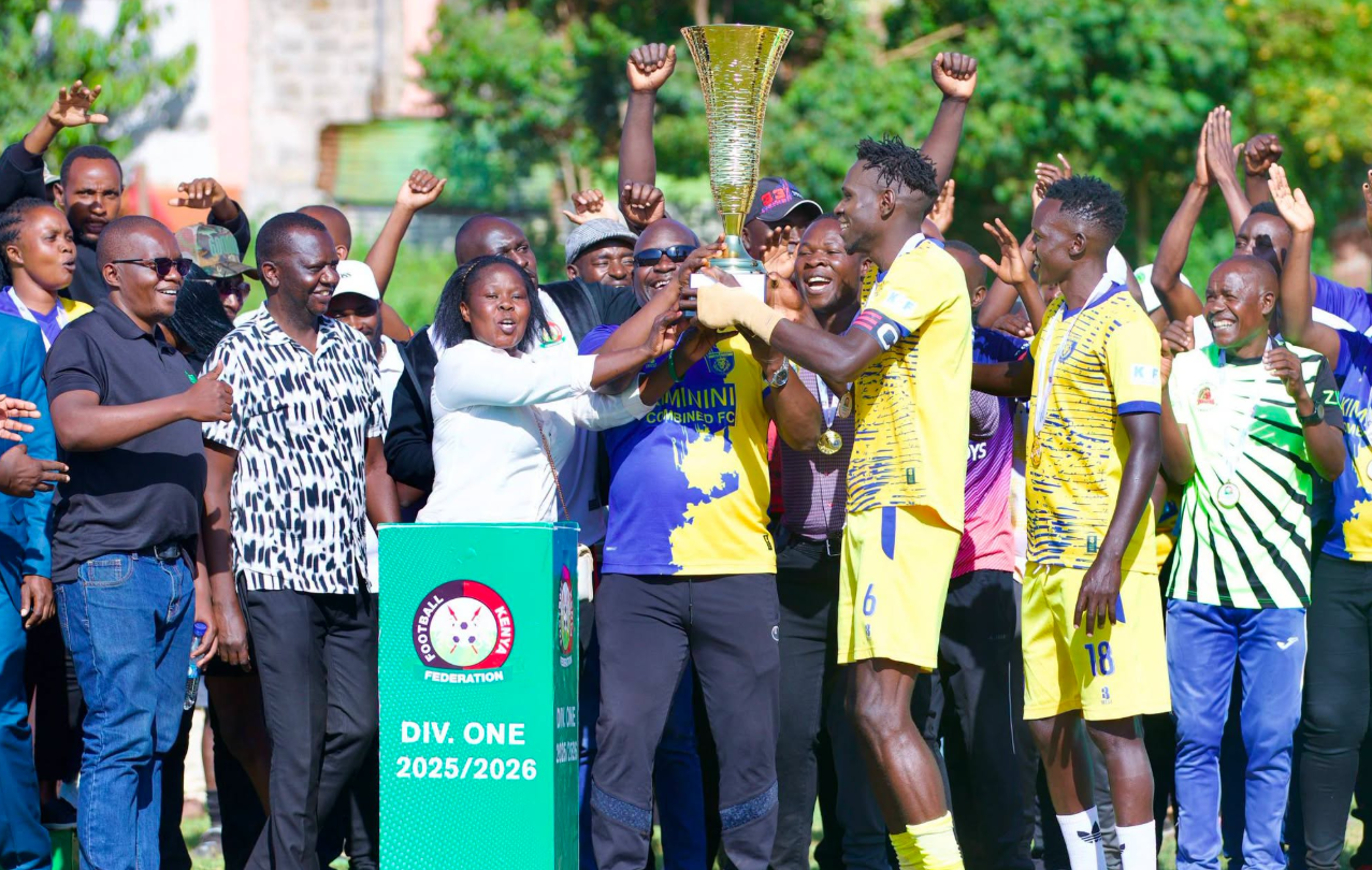 Kiminini Combined FC Crowned FKF Division One Zone C Champions, Promoted to NSL