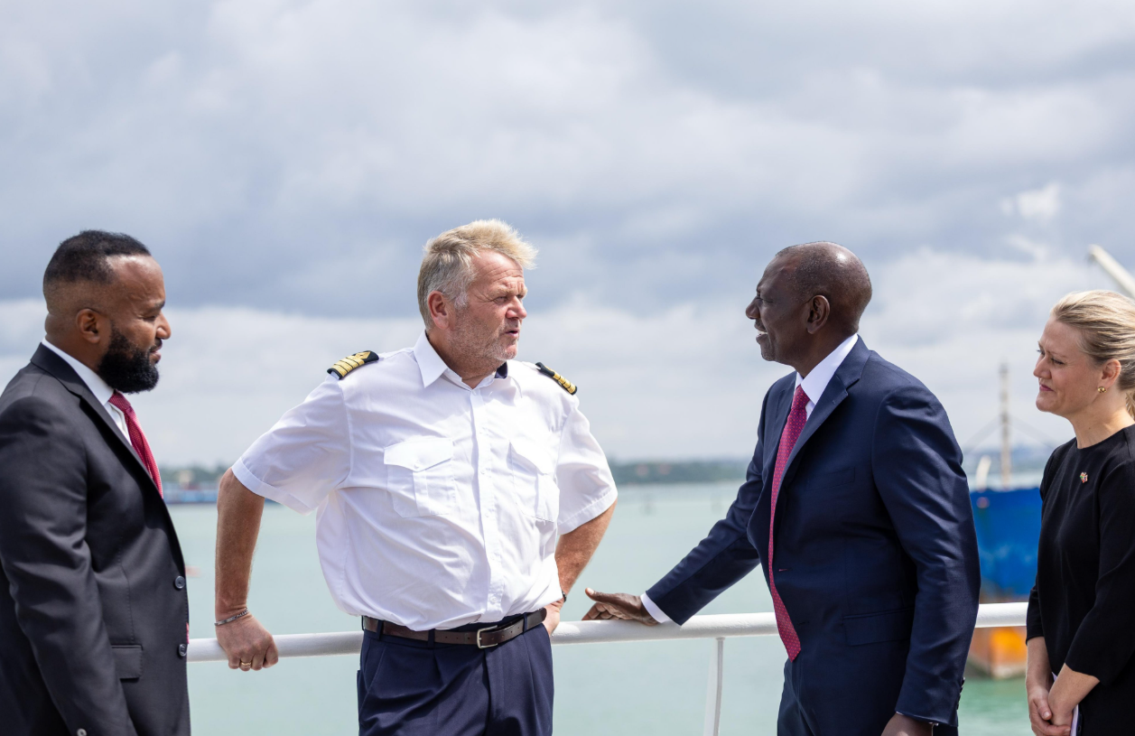 President William Ruto Tours Dr Fridtjof Nansen Research Vessel in Mombasa Port - Image 2