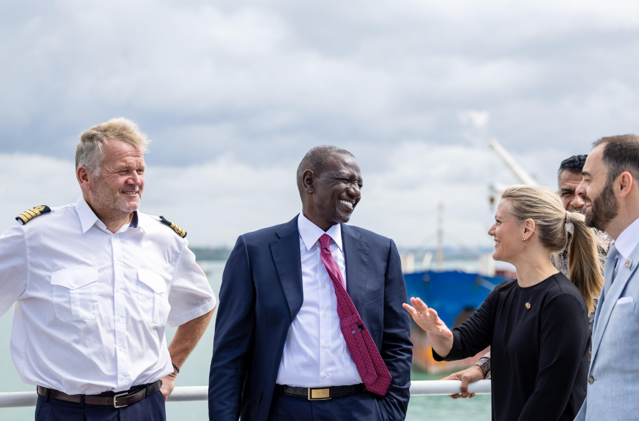 President William Ruto Tours Dr Fridtjof Nansen Research Vessel in Mombasa Port - Image 3