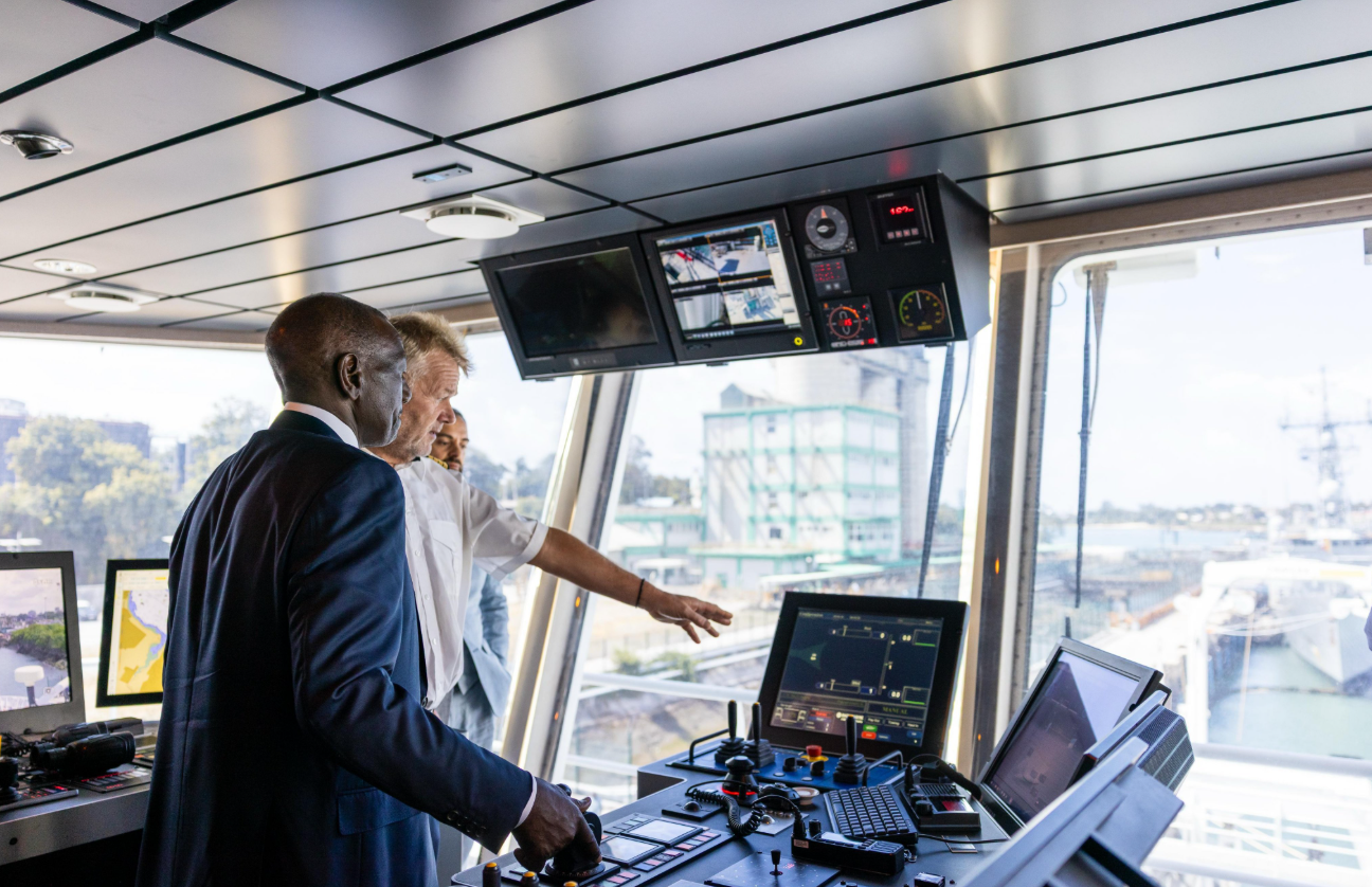 President William Ruto Tours Dr Fridtjof Nansen Research Vessel in Mombasa Port - Image 1