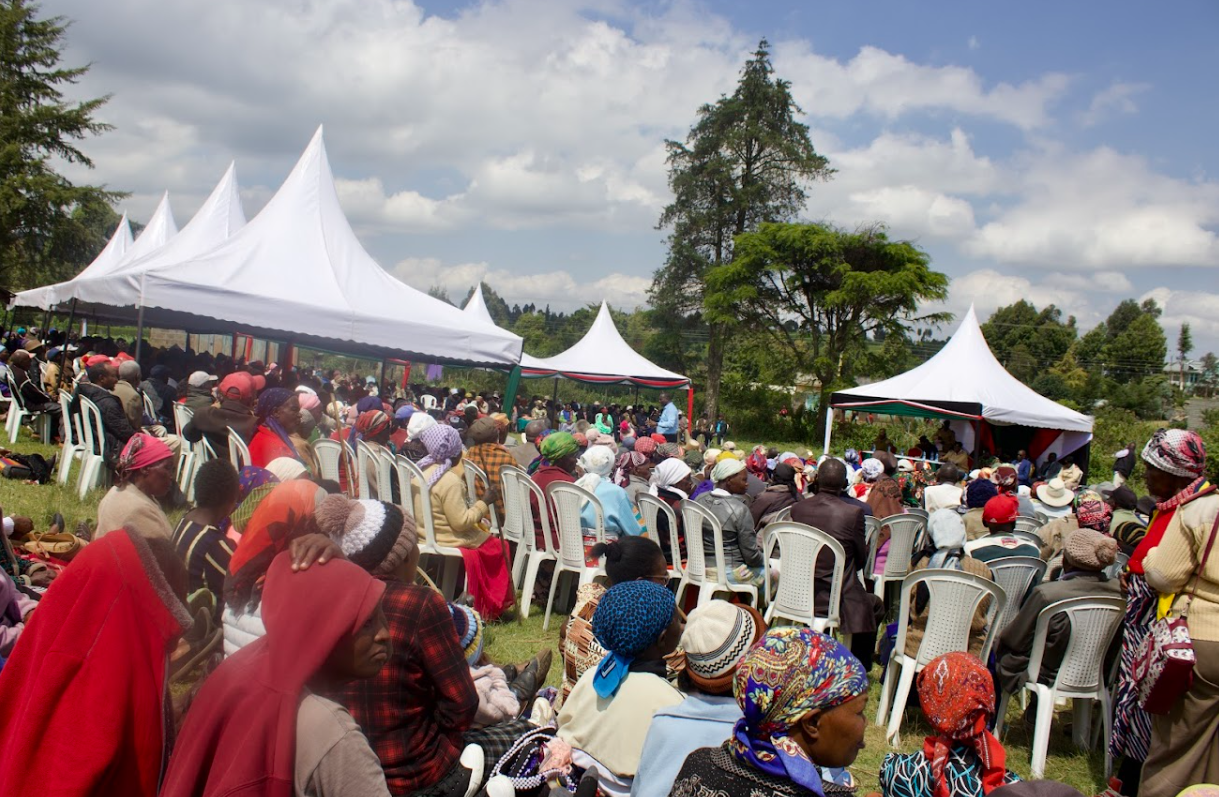 PS Joseph Motari leads Inua Jamii enrollment exercise in Ol Kalou Sub-County - Image 6
