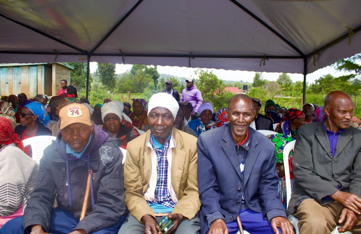 PS Joseph Motari leads Inua Jamii enrollment exercise in Ol Kalou Sub-County - Image 7
