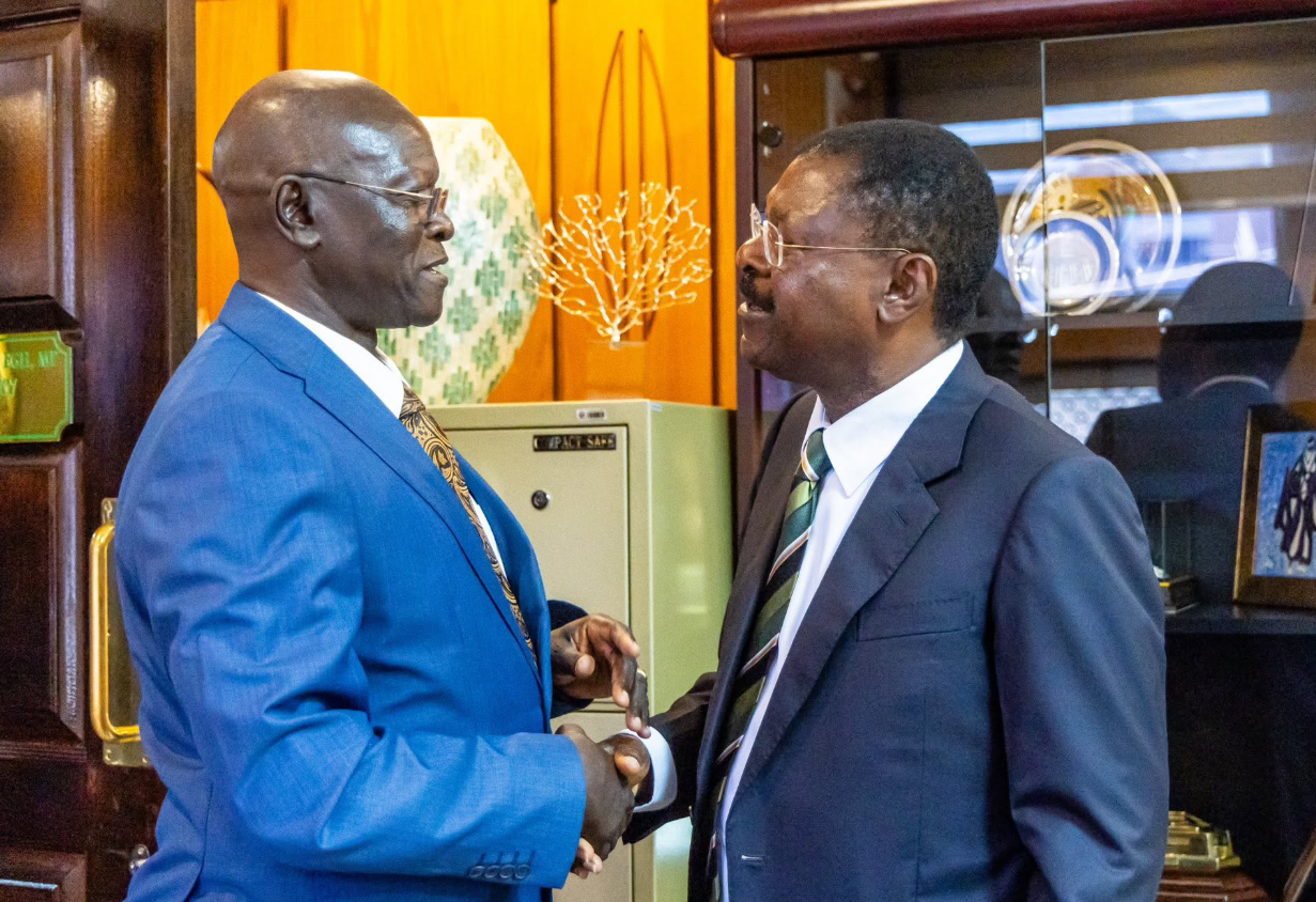 Speaker Moses Masika Wetangula Meeting with Joseph Ngere Paciko Speaker of TNLA South Sudan - Image 11