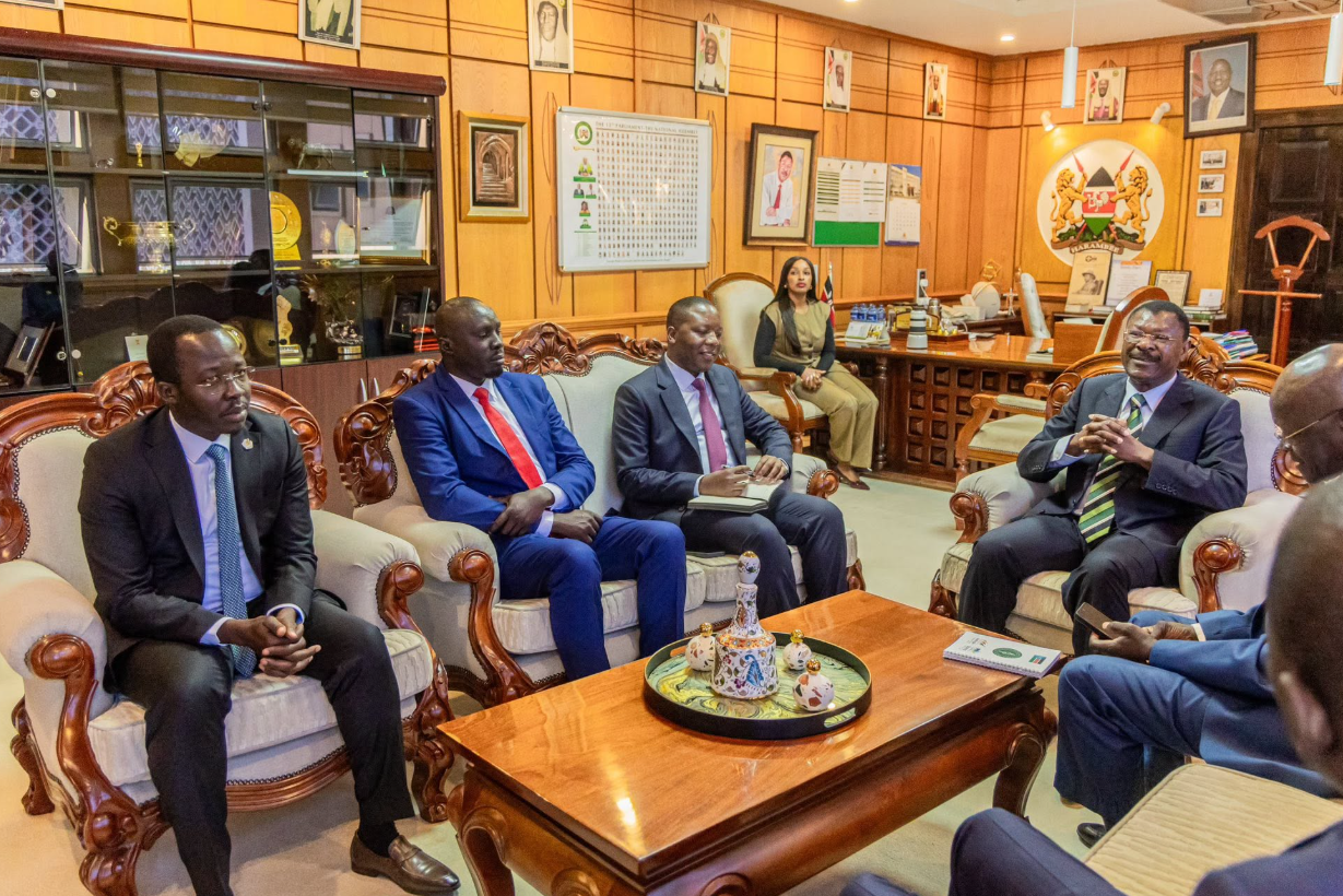 Speaker Moses Masika Wetangula Meeting with Joseph Ngere Paciko Speaker of TNLA South Sudan - Image 3