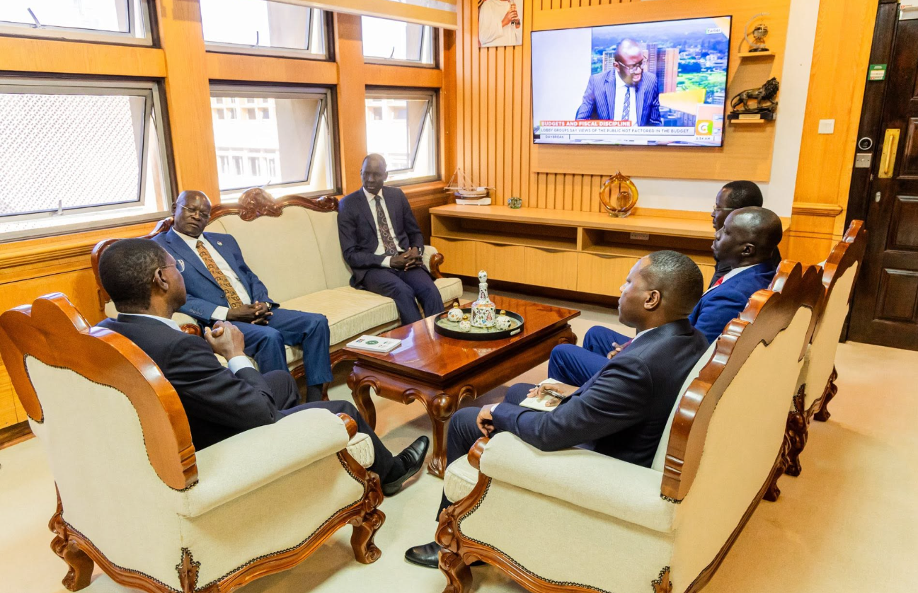 Speaker Moses Masika Wetangula Meeting with Joseph Ngere Paciko Speaker of TNLA South Sudan - Image 6
