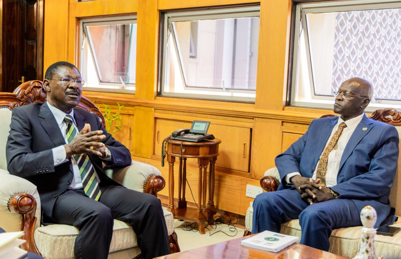 Speaker Moses Masika Wetangula Meeting with Joseph Ngere Paciko Speaker of TNLA South Sudan - Image 8