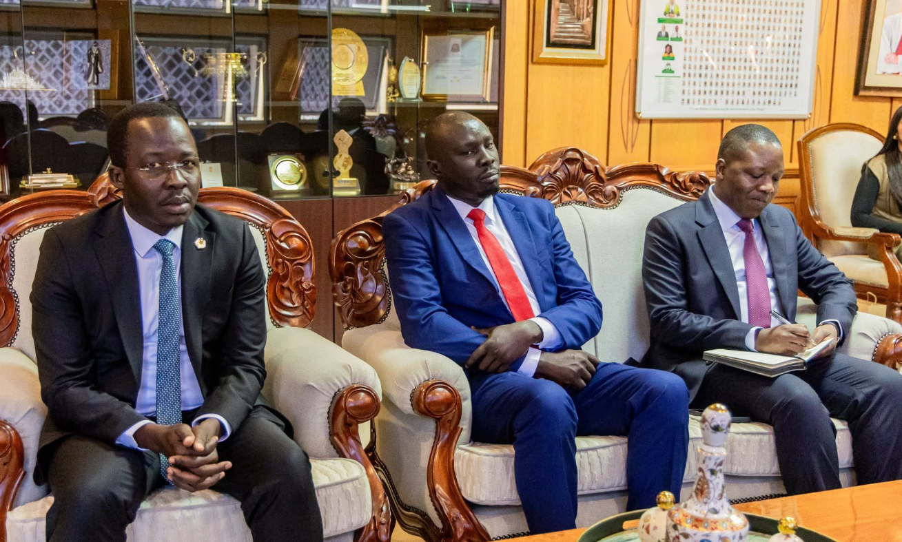 Speaker Moses Masika Wetangula Meeting with Joseph Ngere Paciko Speaker of TNLA South Sudan - Image 9