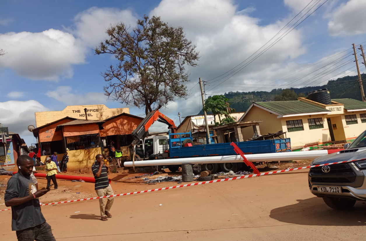Taita Taveta County Installs Solar High Mast Lights in Mwatate CBD - Image 3